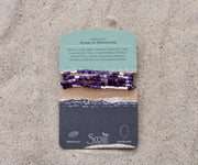 Scout Curated Wears Amethyst Wrap Bracelet/Necklace